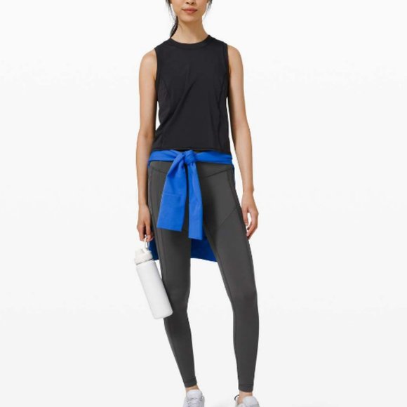 Lululemon All The Right Places Pant II 28" - Graphite Gray - Size 8 - Picture 4 of 8